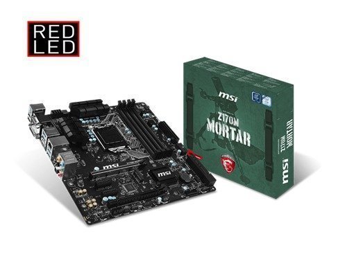 Msi Z170m Mortar Lga1151 Socket Mikro Atx