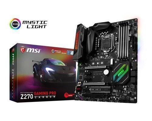 Msi Z270 Gaming Pro Carbon Lga1151 Socket Atx