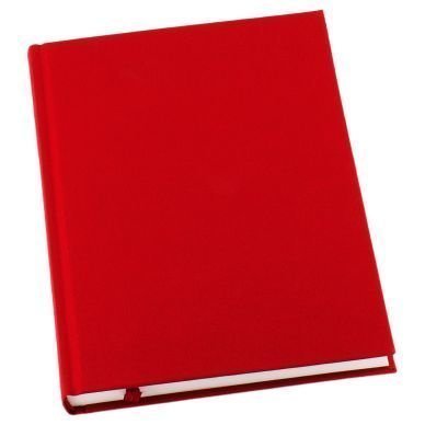 Muistikirja Grieg Design A5 viivoitettu punainen