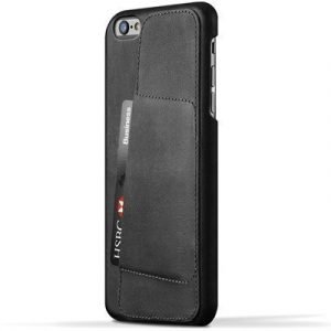 Mujjo 80 Leather Wallet Case Iphone 6 Plus Iphone 6s Plus Musta