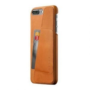 Mujjo Leather Wallet Case Iphone 7 Plus Ruskea