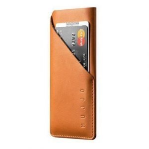 Mujjo Leather Wallet Sleeve Iphone 7 Ruskea