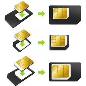 Muvit Micro-sim/nano-sim Adapter 3-pack