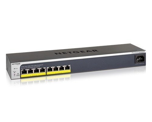 Netgear Prosafe Gs408epp Gigabit Switch 8-port Poe+