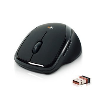 Nexus SM-8000B Silent Mouse Hiljainen Optinen Langaton Hiiri Musta