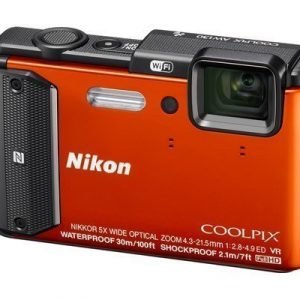 Nikon Coolpix Aw130 Oranssi