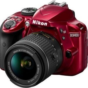 Nikon D3400 + Af-p Dx 18-55/3