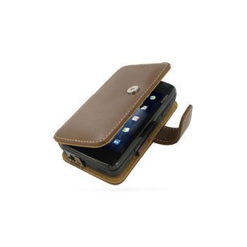 Nokia N900 PDair Leather Case 3TNK9SB41 Ruskea