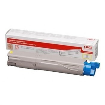 Okidata C 3520 MFP MC 350 Toner 43459369 Yellow