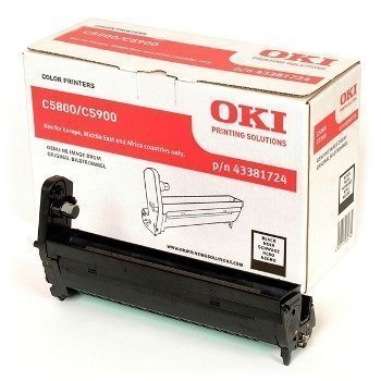 Okidata C 5550 MFP C 5800 C 5900 Drum 43381724 Black