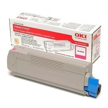 Okidata C 5550 MFP C 5800 C 5900 Toner 43324422 Magenta