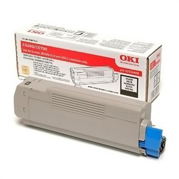 Okidata C 5600 C 5700 Toner 43324408 Black