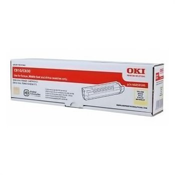 Okidata C 810 C 830 Toner 44059105 Yellow