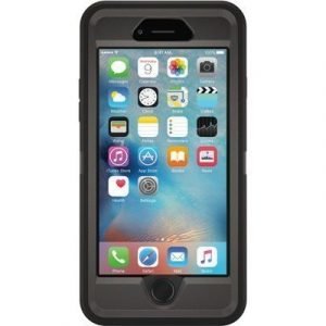 Otterbox Defender Series Takakansi Matkapuhelimelle Iphone 6 Plus/6s Plus Musta