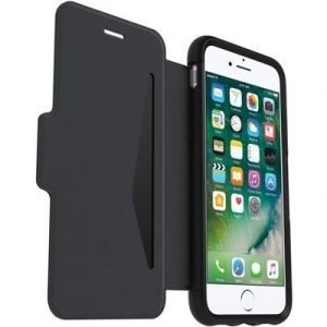 Otterbox Strada Premium Folio Läppäkansi Matkapuhelimelle Iphone 7 Musta