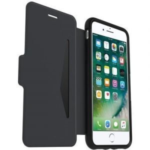 Otterbox Strada Premium Folio Läppäkansi Matkapuhelimelle Iphone 7 Plus Musta