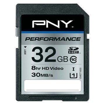 PNY SD32G10PER-EF Performance SDHC Memory Card 32GB