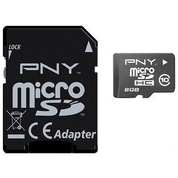 PNY SDU8G10AND-EF MicroSDHC Muistikortti 8Gt