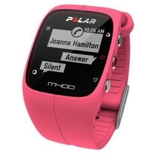 Polar M400 Hrm Sports Watch Pink