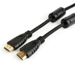 Prokord Hdmi-kaapeli 19-nastainen Hdmi Tyyppi A Uros 19-nastainen Hdmi Tyyppi A Naaras Musta 3m