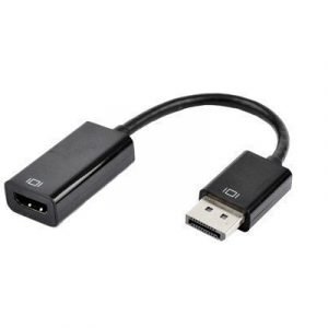 Prokord Hdmi-sovitin 20-nastan Näyttöporttiliitin Uros 19-nastainen Hdmi Tyyppi A Naaras