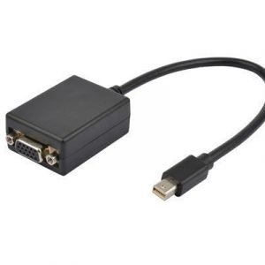 Prokord Näyttösovitin Mini Displayport Uros 15-nastainen Hd D-sub (hd-15) Naaras