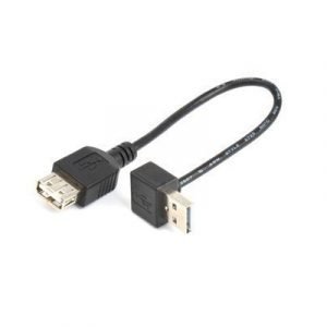 Prokord Usb-kaapeli 4-nastainen Usb Tyyppi A Uros 4-nastainen Usb Tyyppi A Naaras Musta Usb / Usb 2.0 0.2m