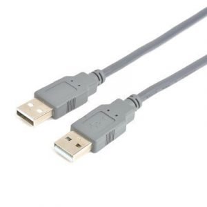 Prokord Usb-kaapeli 4-nastainen Usb Tyyppi A Uros 4-nastainen Usb Tyyppi A Uros Harmaa Usb / Usb 2.0 3m