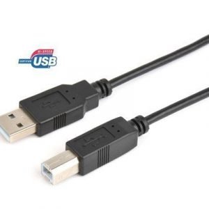 Prokord Usb-kaapeli 4-nastainen Usb Tyyppi A Uros 4-nastainen Usb Tyyppi B Uros Musta Usb / Usb 2.0 2m