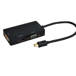 Prokord Videomuunnin Mini Displayport Uros 15-nastainen Hd D-sub (hd-15) 19-nastainen Hdmi Tyyppi A 24-nastainen Digitaalinen Dvi Naaras