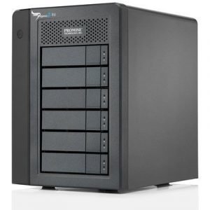 Promise Pegasus2 R6 Thunderbolt 12tb Musta