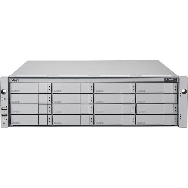 Promise Vess 2000 R2600 FC/ IP-SAN 16x2TB NL SAS 3U/16bay 2xCtrl 2xPSU