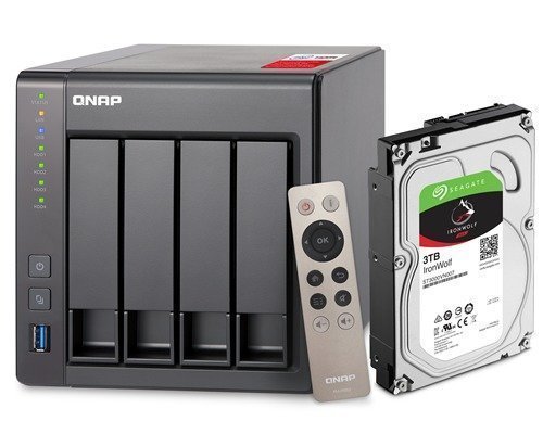 Qnap Ts-451+ 2g +3tb Nas Hdd 3000tb