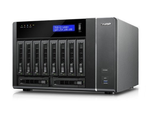 Qnap Tvs-ec1080+ Turbo Nas 0tb