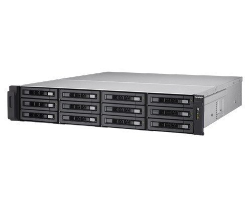 Qnap Tvs-ec1280u-sas-rp 12-bay 12gbps Xe E3-1246v3 3.5-16gb 0tb