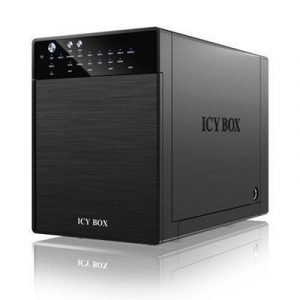 Raidsonic Icy Box Ib-rd3640su3 3.5 Usb 3.0 Esata Musta