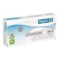 Rapid Niitit RAPID 26/6 standard 5000 kpl