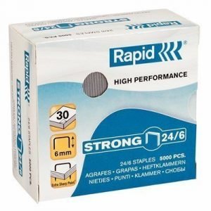 Rapid Staples Strong 24/6 Galv 5000pcs