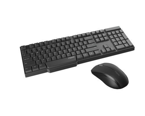 Rapoo 1830 2.4ghz Wireless Mouse And Keyboard Set Nordic Pohjoismainen