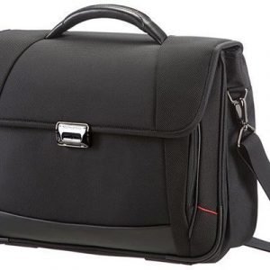 Samsonite Pro-dlx4 Briefcase 2 16tuuma Nailon Musta