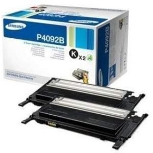 Samsung CLP-310 CLX-3175 Toner P4092B 2 Pack Black