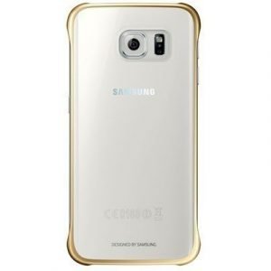 Samsung Clear Cover Ef-qg925b Samsung Galaxy S6 Edge Kulta