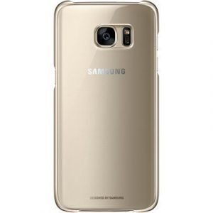 Samsung Clear Cover Ef-qg935 Takakansi Matkapuhelimelle Samsung Galaxy S7 Edge Kulta