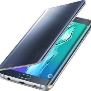 Samsung Clear View Cover Ef-zg928c Läppäkansi Matkapuhelimelle Samsung Galaxy S6 Edge+ Musta Sininen