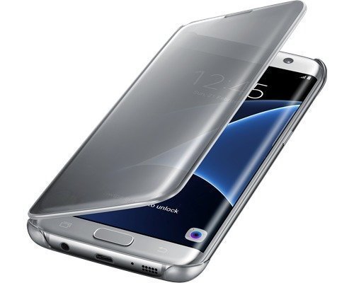 Samsung Clear View Cover Ef-zg935 Läppäkansi Matkapuhelimelle Samsung Galaxy S7 Edge Hopea
