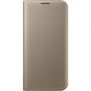 Samsung Flip Wallet Ef-wg935 Läppäkansi Matkapuhelimelle Samsung Galaxy S7 Edge Kulta