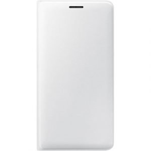 Samsung Flip Wallet Ef-wj320 Läppäkansi Matkapuhelimelle Samsung Galaxy J3 (2016) Valkoinen
