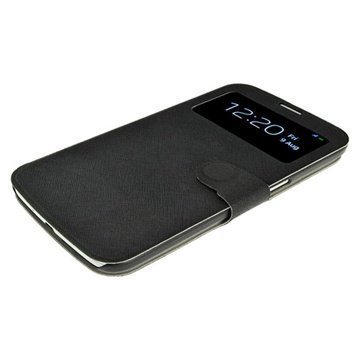 Samsung Galaxy Mega 6.3 i9200 iGadgitz Flip Leather Case Black