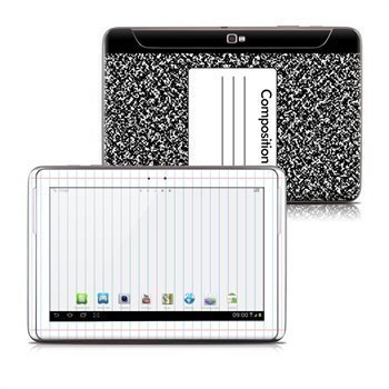 Samsung Galaxy Note 10.1 N8000 N8010 Composition Notebook Skin