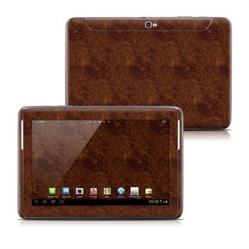 Samsung Galaxy Note 10.1 N8000 N8010 Dark Burlwood Skin